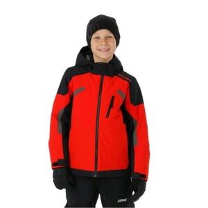 Spyder Red and Black Leader Ski/Snow Jacket